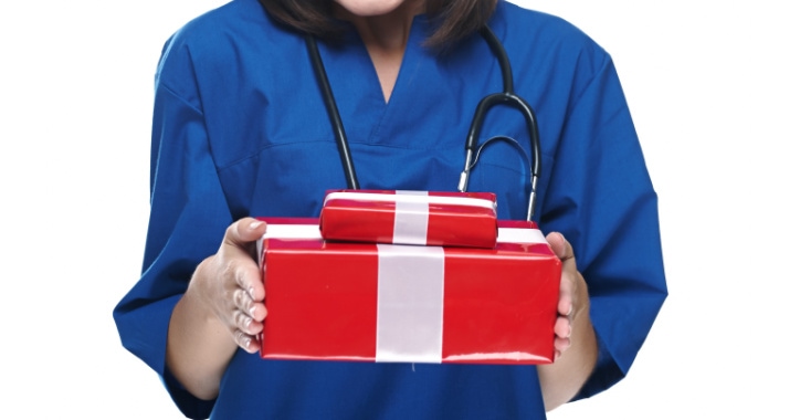 Labor Nurse with a gift