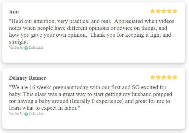 Online Prenatal Class for Couples Reviews - Pulling Curls (5)