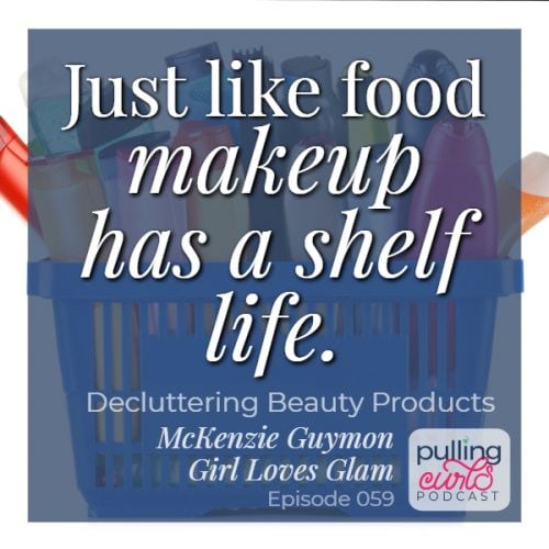 just like food makeup has a shelf life.