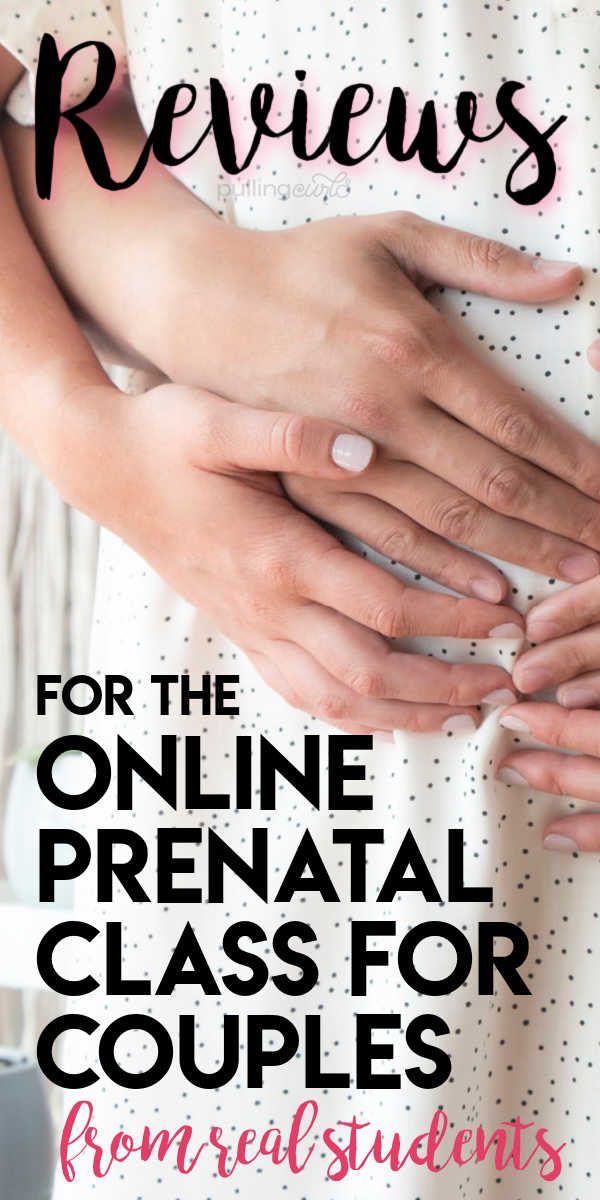 Online Prenatal Class for Couples Reviews via @pullingcurls