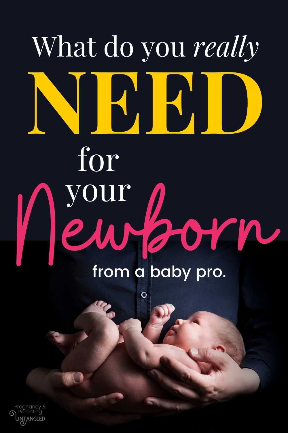 What do you REALLY need for your newborn? When budgets are tight, or you'd just prefer to be a minimalist -- let's talk about the most important things! via @pullingcurls