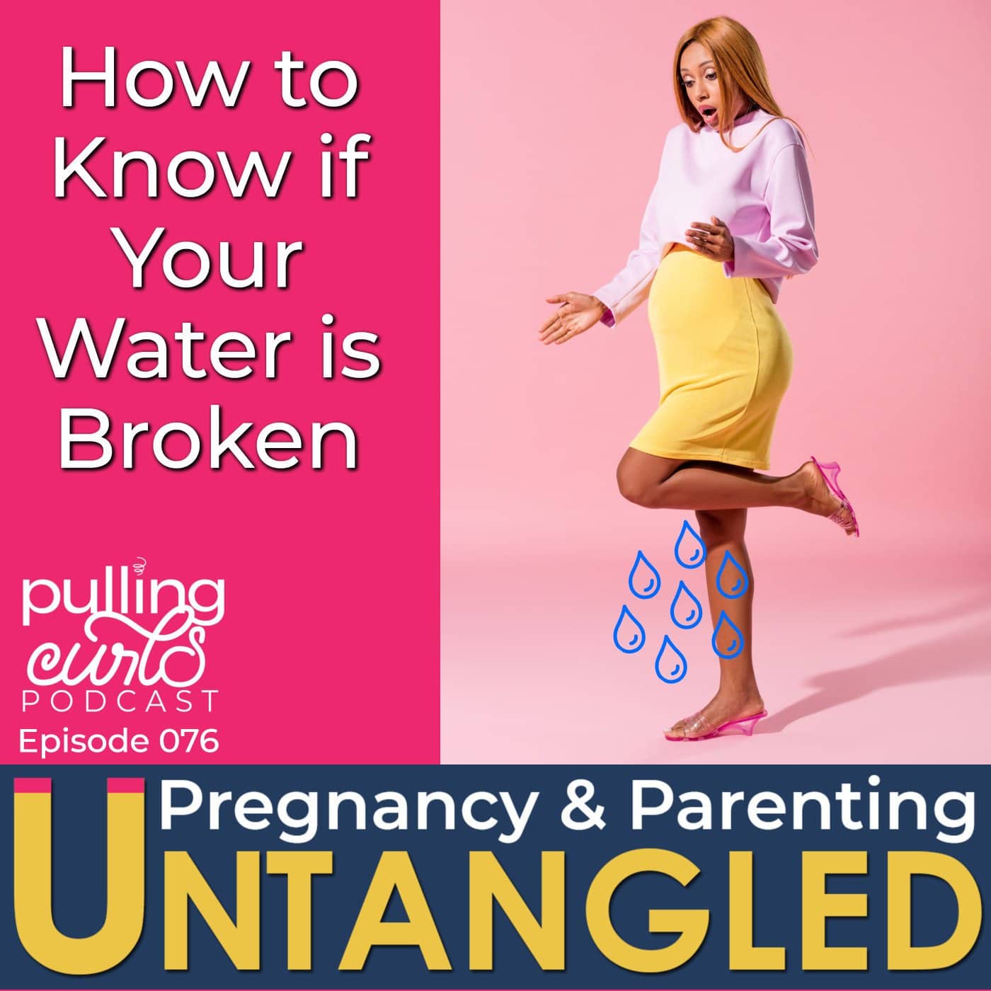 what does it look like when your water breaks when pregnant