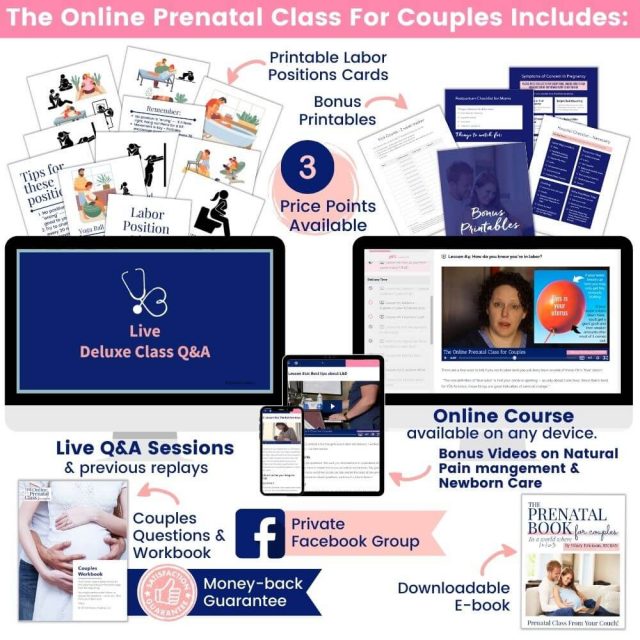 Online Prenatal Class For Couples 1 HospitalBased Virtual Birth