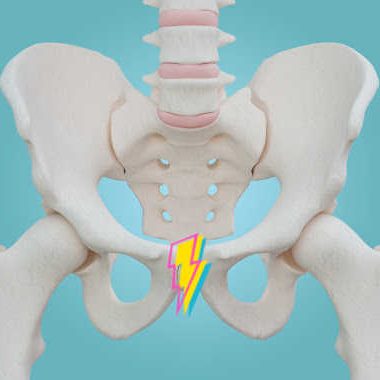 Pelvis with Lightening bolt