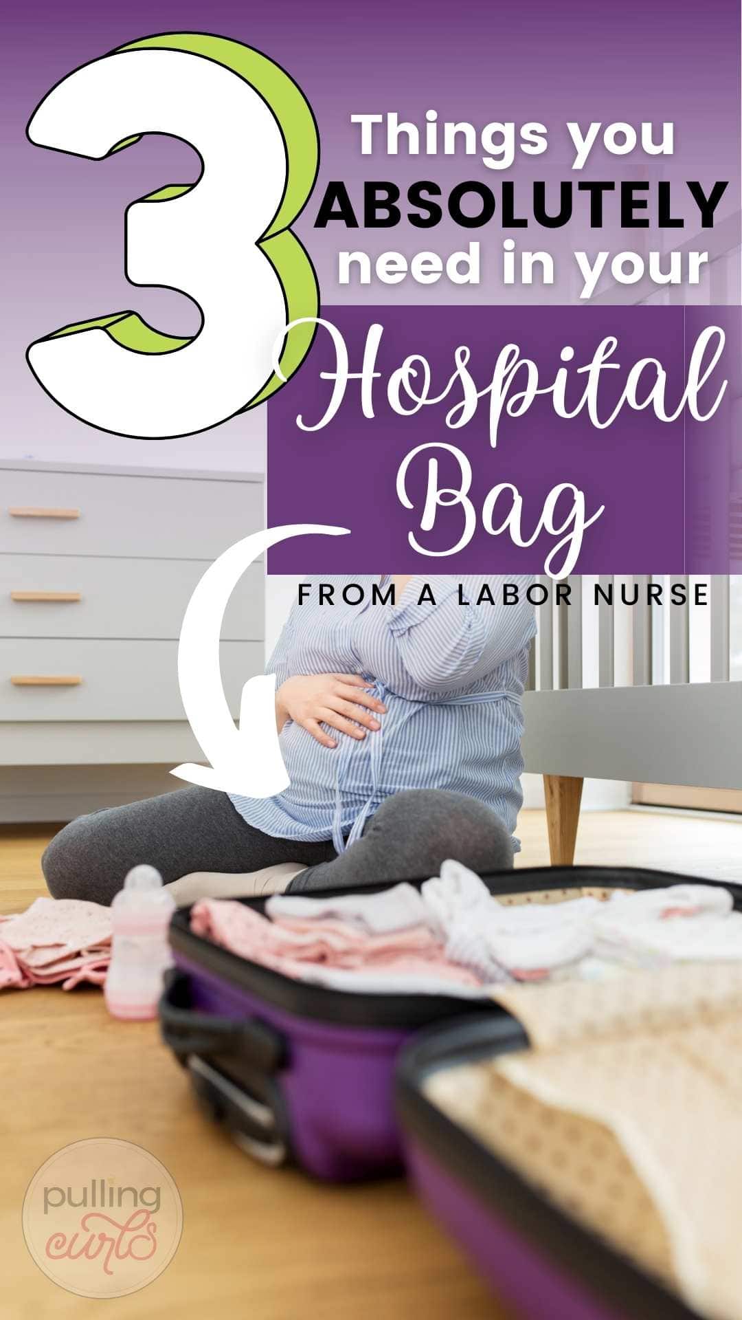 What are the three thigns you need at a momen's notice in the hospital? via @pullingcurls