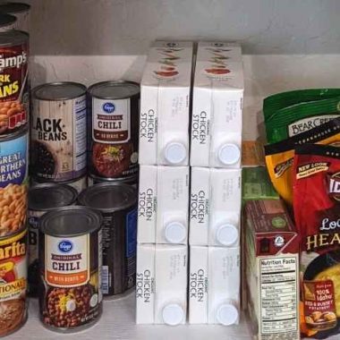Best Pantry Inventory Spreadsheet:  Track your groceries