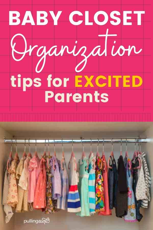 Let’s give you some organization ideas for baby’s things. One of my fondest memories of having a new baby was finding a great way to store their things (and enjoying all those cute little things). It really isn’t going to take much time, so let’s organize the baby’s closet & the things you’ll need for your newborn. via @pullingcurls