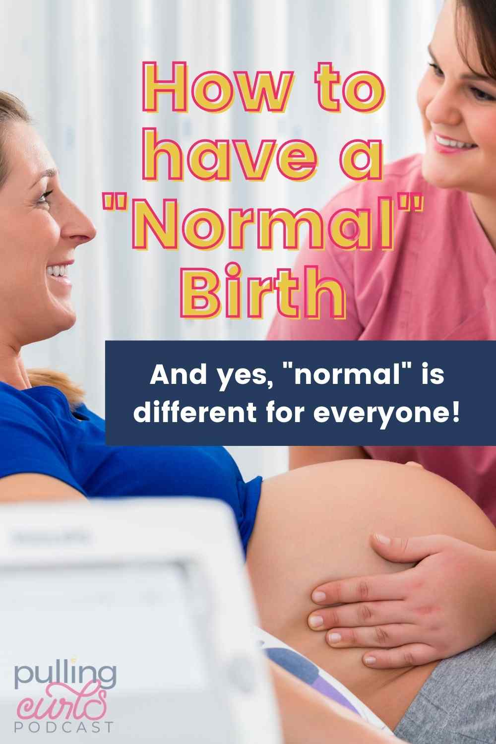 It's one of the comments I get MOST OFTEN. I just want a "normal birth" which I 100% get. Today I'm talking about what a "normal" birth looks like and how you can get THAT! via @pullingcurls