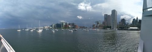 Boston bay cruise