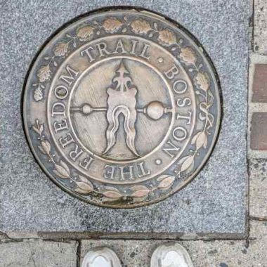 freedom trail medallion