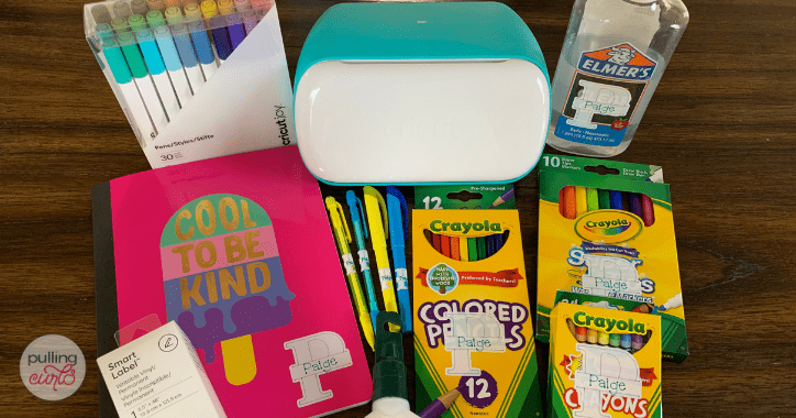 Personalize back to school supplies with Cricut Joy - header image
