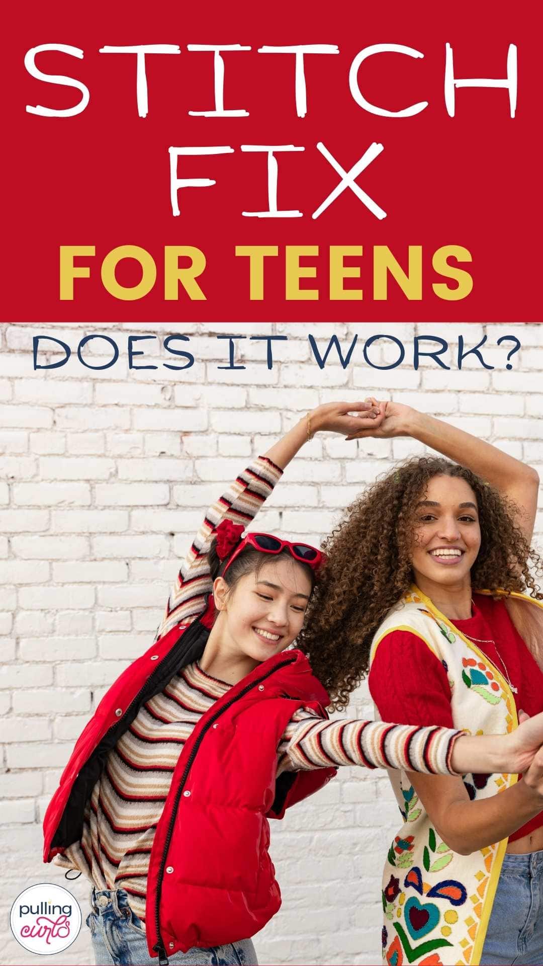 Is stitch fix really an option for teen girls? What will you get, how does it work and more! via @pullingcurls