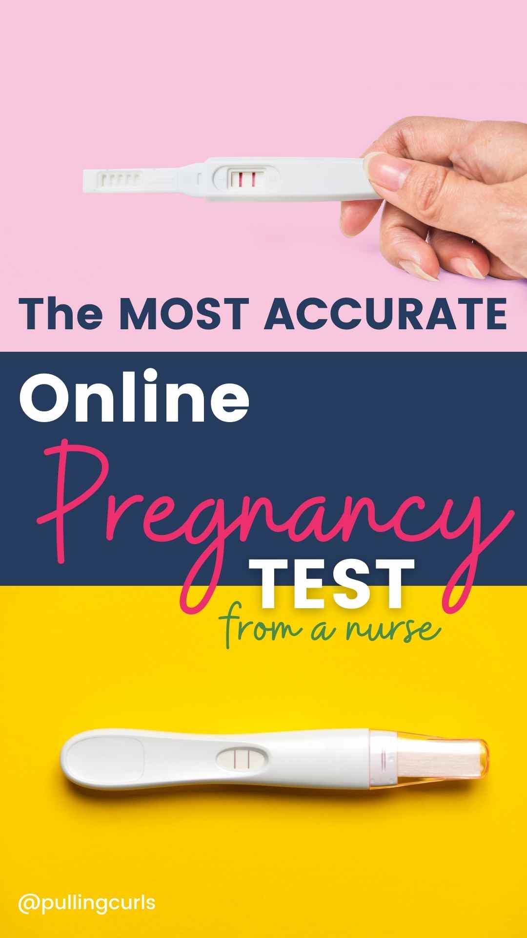 This online pregnancy test is the most accurate one you will find. Find out common early pregnancy symptoms to consider before going and getting a home pregnancy test. via @pullingcurls