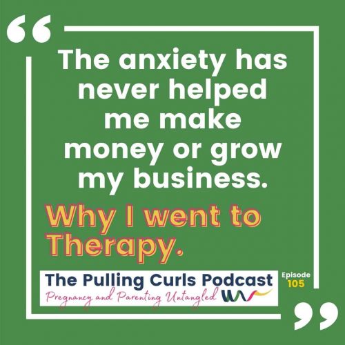 The Anxiety has never helped me make money or grow my business