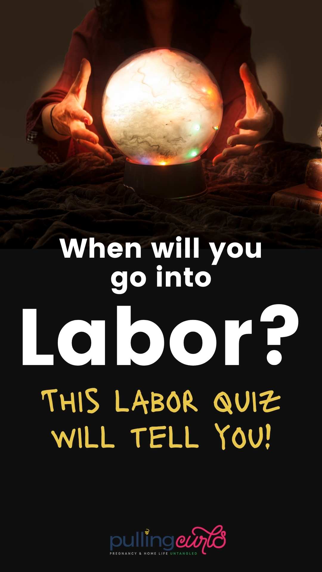 This is the when will I go into labor quiz. It's going to tell you signs of labor, predictors, possibilities of preterm labor, and early labor signs from a labor and delivery RN. While this isn't a crystal ball, it will give you some ideas as to what to watch for as you slowly move closer to having your baby. via @pullingcurls