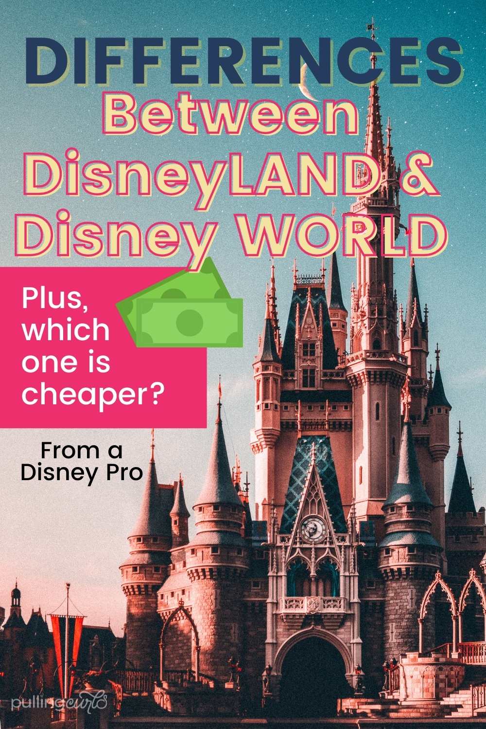 Top 6 Difference Between Disneyland and Disney World via @pullingcurls