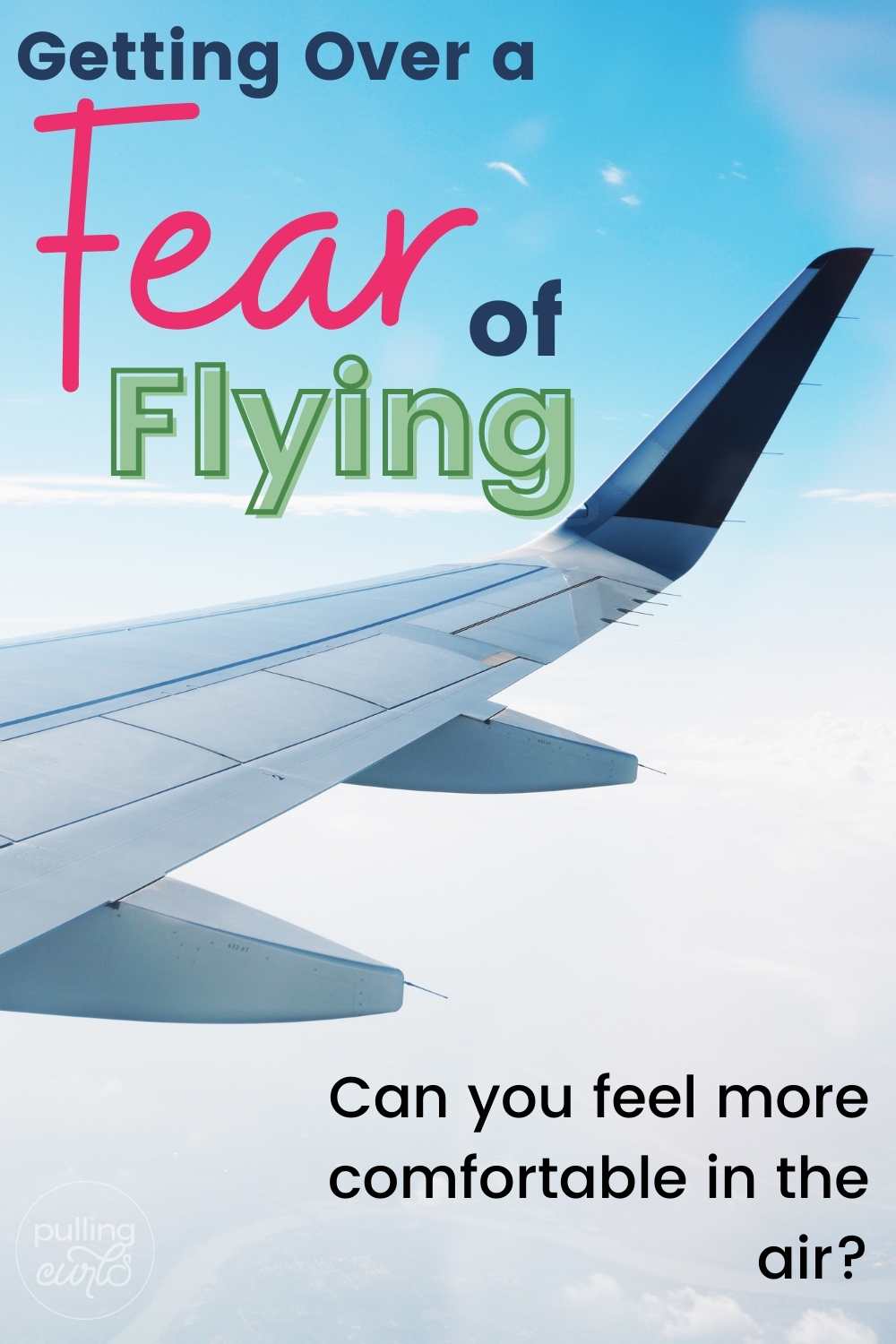 Today we're talking about how I got over my fear of flying and am able to do it mostly stress free at this point. via @pullingcurls