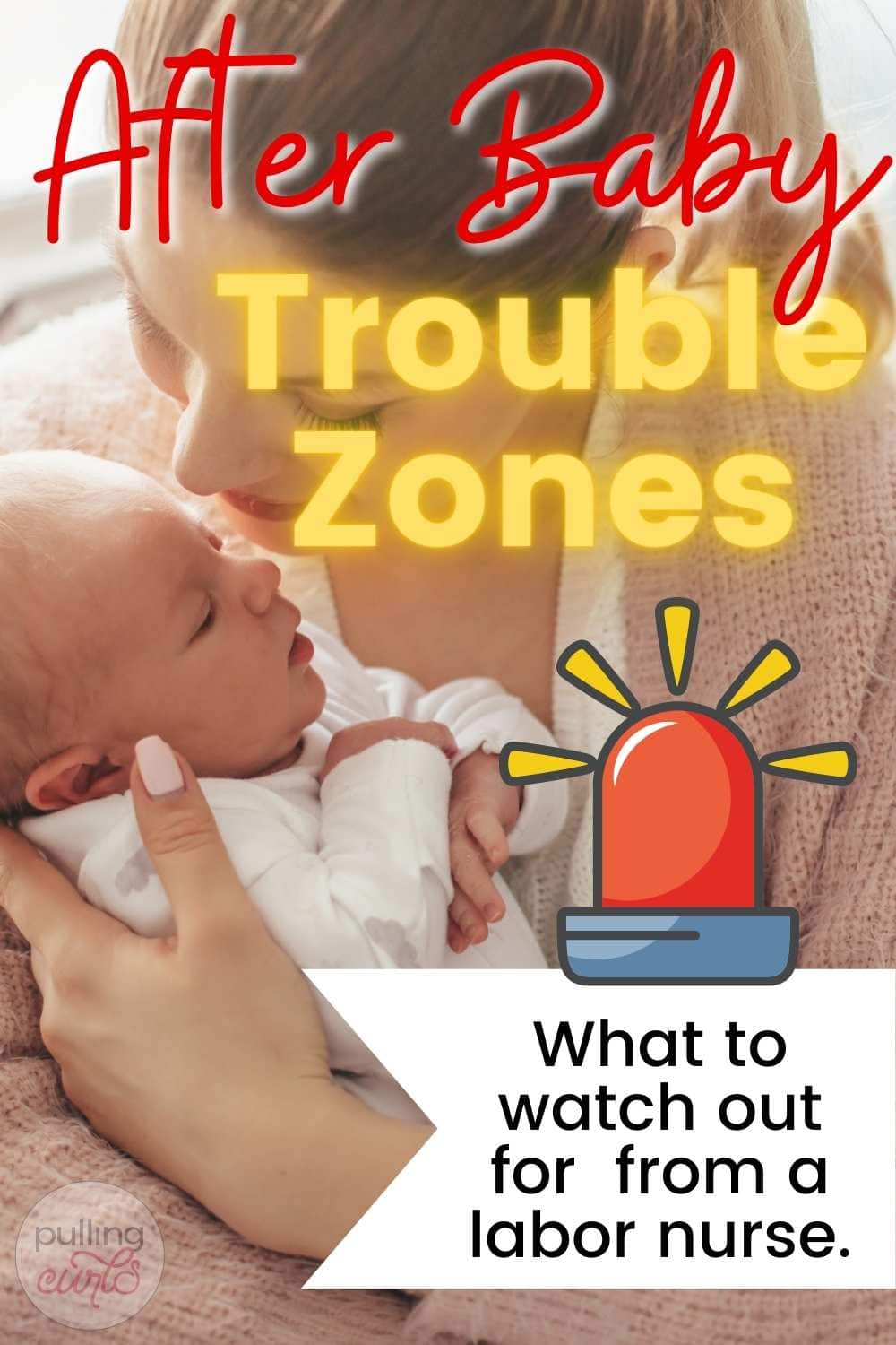 So often we think once the baby is out, our health issues are over. BUT there are a few trouble zones that you need to watch for (and it's hard not to get so wrapped up in the baby). via @pullingcurls