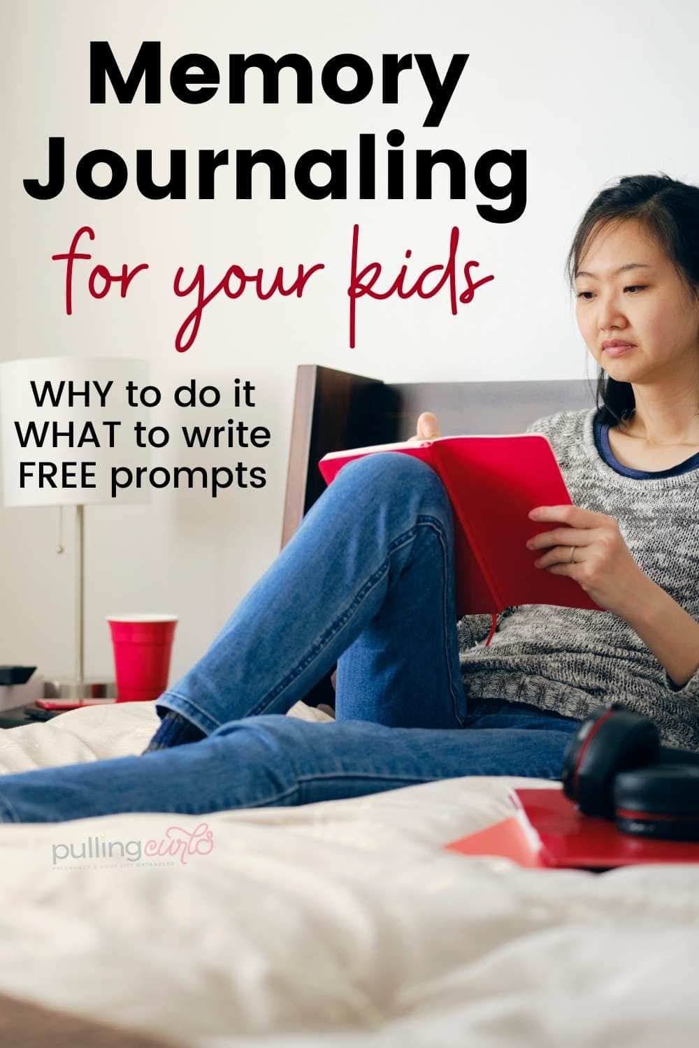Creating a memory journal for a child is a gift that you and they will treasure in the coming years.  Journaling for a baby, son or daughter can even help you see patterns in their lives to make parenting easier!  via @pullingcurls