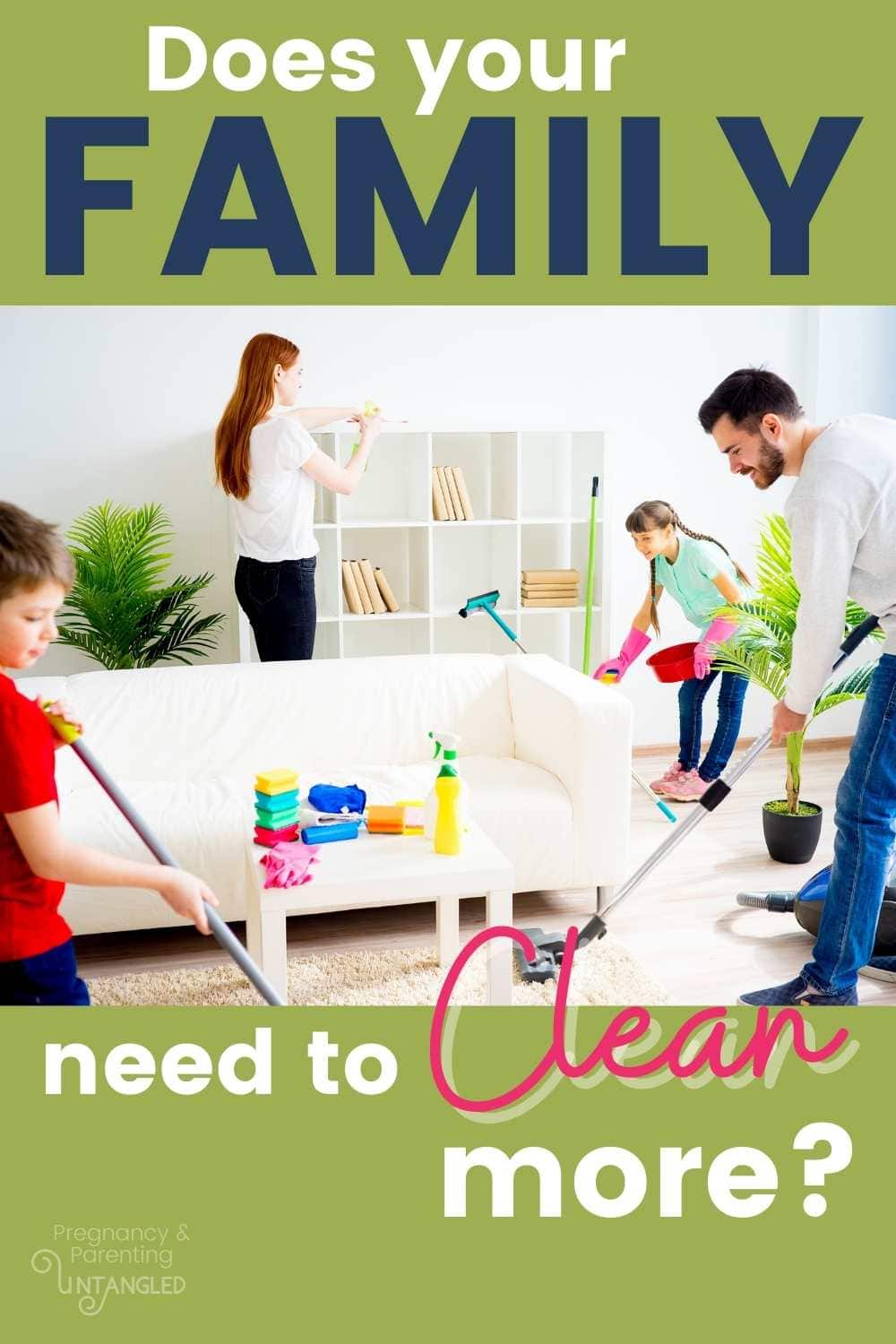 Wondering how your house could be cleaner, and you could also teach your kids valuable life skills that really make a difference as they grow up? There's an answer, but you might not like it. via @pullingcurls