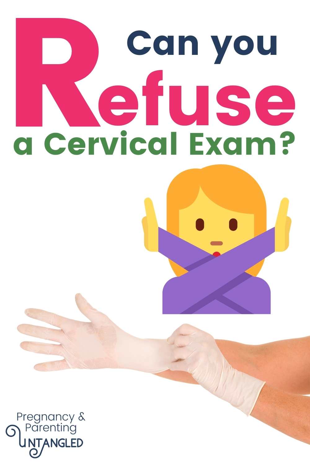Can or should you refuse cervical exams in labor. What can you do to communicate your needs, but also do the things your body needs to have your baby. via @pullingcurls