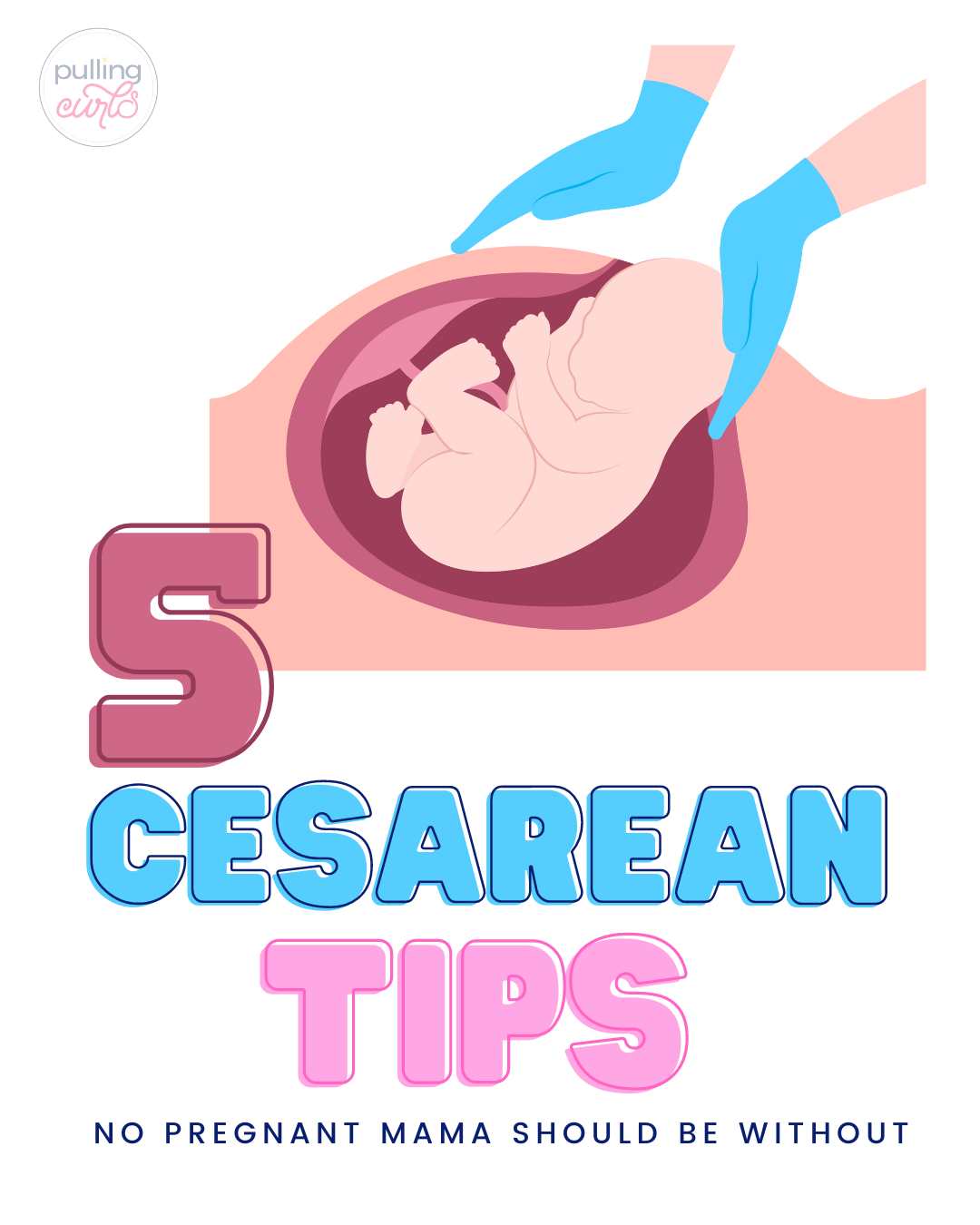 Having C-section can feel really scary.  Will you be left cut in two like a bad magician’s assistant or will it be easier than a vaginal delivery?  So many unknowns!   I've had a lot of people emailing me asking for c-section tips. And you know me, I love to give what the people want!  Here are 5 C-Section Tips that might ease your mind a bit: via @pullingcurls