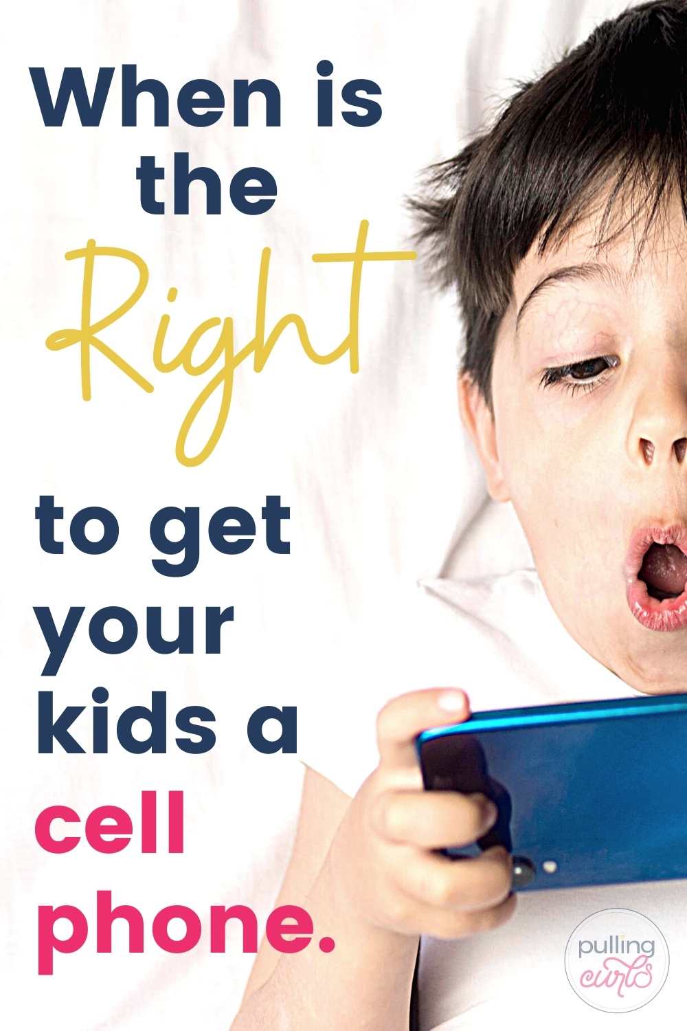 How do you navigate the tricky path of kids and cell phones. I'm grateful to have parenting expert Katherin Sellery with me today to talk about what to consider as you decide if a cell phone is right for YOUR child/teen. via @pullingcurls