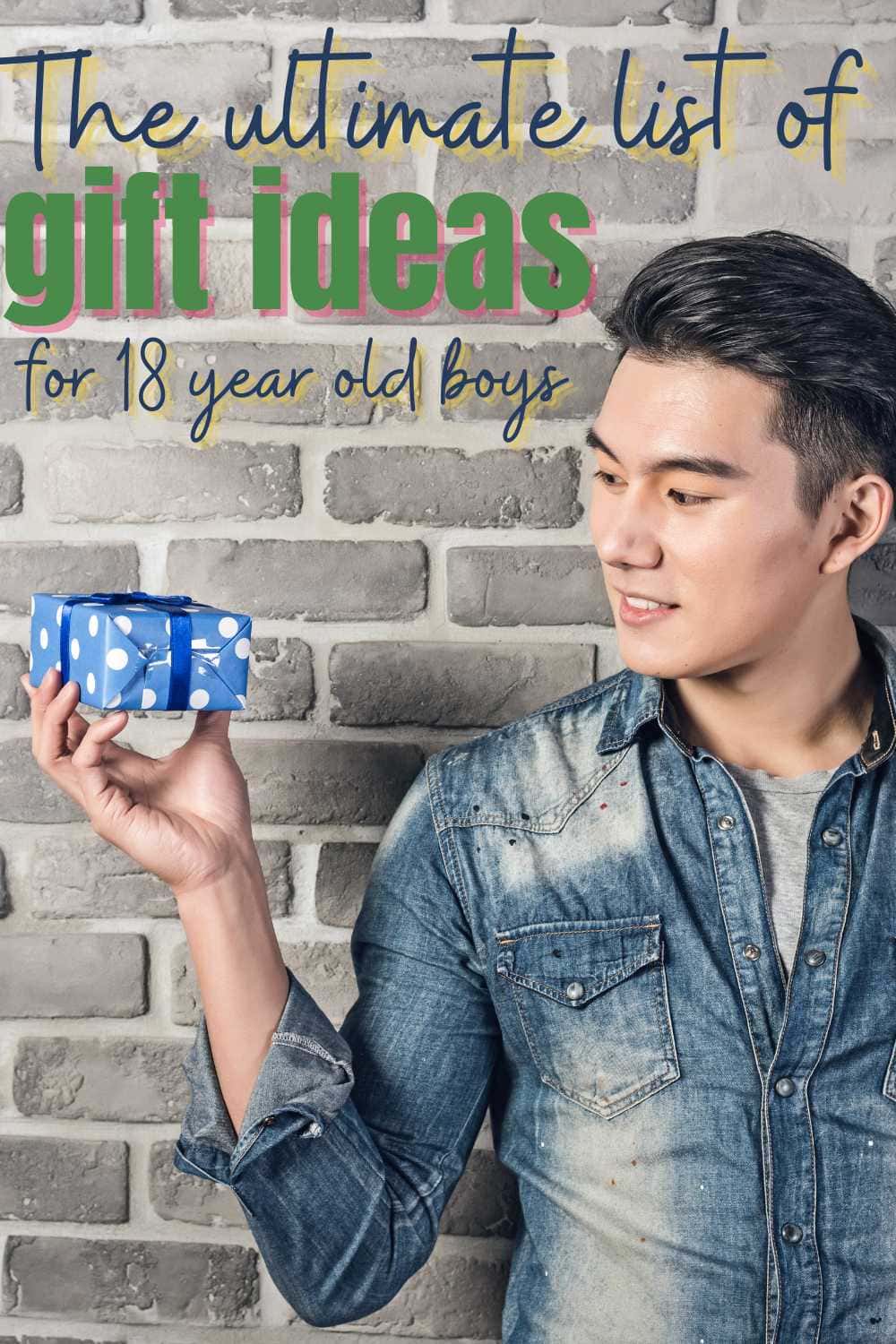 These birthday or Christmas gifts for 18-year-old boys are going to set them on a path for adulthood.  They can vote!  That means they need some more grown-up gifts.  What to buy a boy on their 18th. via @pullingcurls