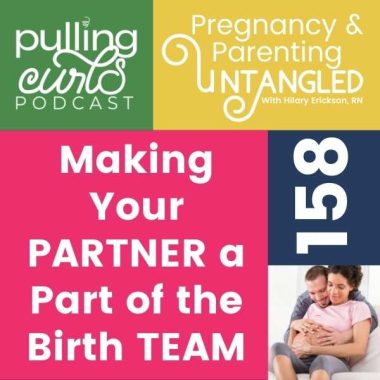 making your partner a part of the birth team