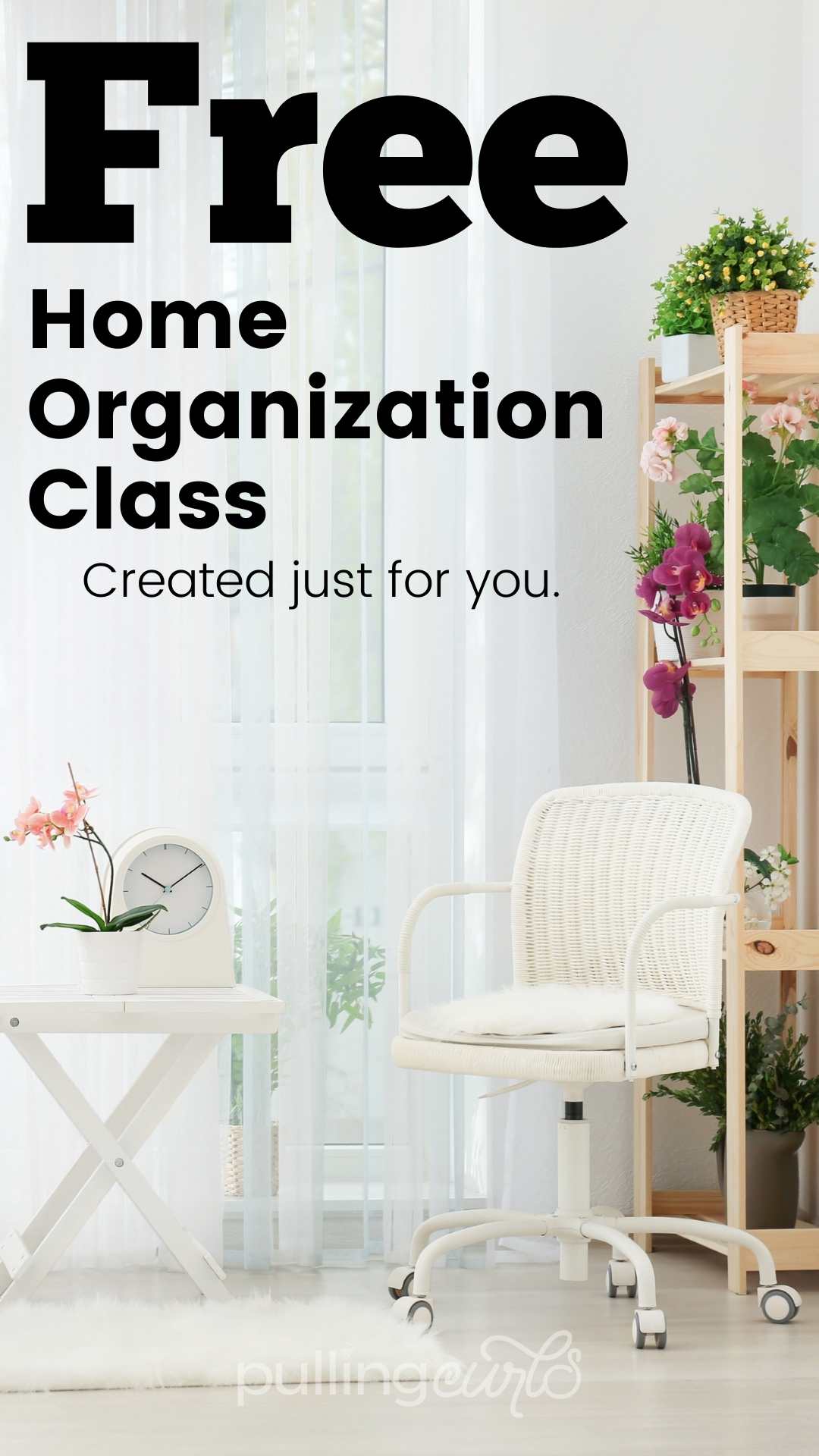 Are you feeling overwhelmed by the amount of stuff in your home? Do you feel like your house is constantly cluttered and you don't know where to start to fix it? If so, join us for our free home organization class! In this class, we'll teach you how to get organized once and for all. You'll learn how to create systems that work for your unique lifestyle, and we'll provide tips and tricks for dealing with common clutter traps. Don't miss out – sign up today! via @pullingcurls