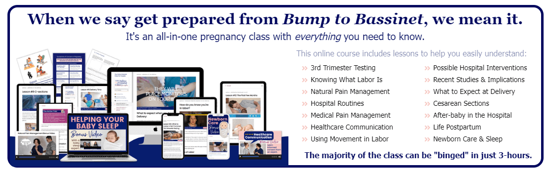 when we say get you prepared from bump to bassinet we mean it!