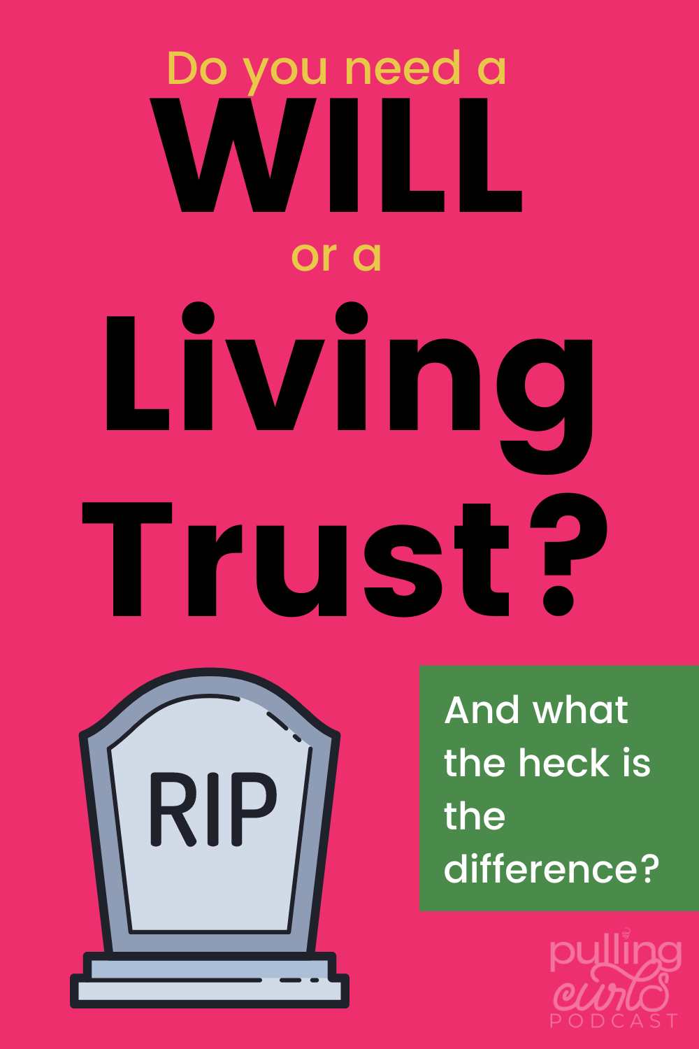 Don't know where to start when it comes to creating a will or trust? Have no fear! This walks you through the basics, even if you don't have any money for a lawyer. via @pullingcurls