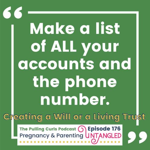 make a list of all your accounts and the phone number