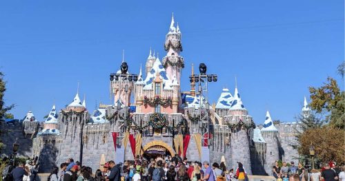 Disneyland castle