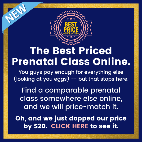 The best-priced prenatal class online