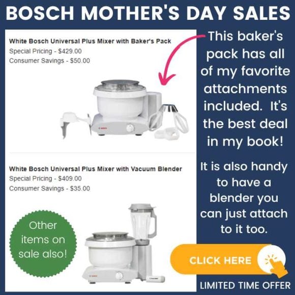 Bosch Universal Mixer vs Kitchenaid Mixer vs The Nutrimill Artiste Mixer