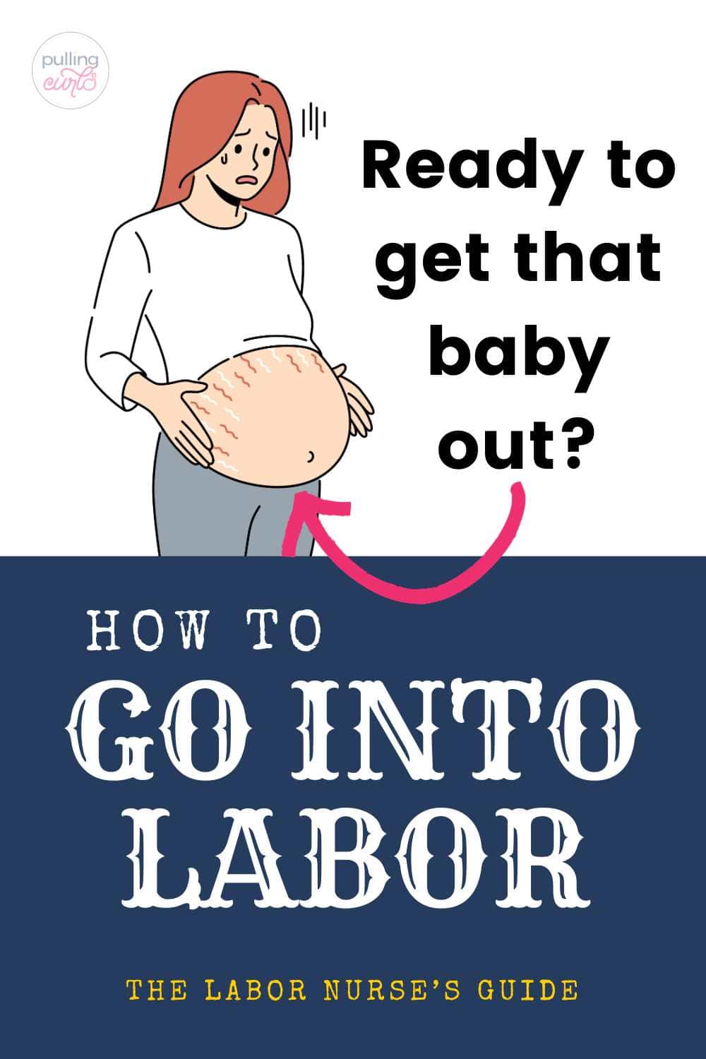 Let's talk about the ways to go into labor.  CAN you start labor on your own and what are some safe and effective ways to make you go into labor that you can try at home when your baby is term? via @pullingcurls