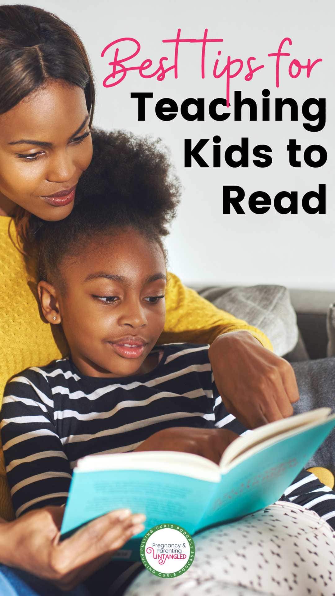 Teaching kids to read is an incredible journey, filled with triumph and amazement! Guide your little ones into the enchanted world of literature and watch as they discover new vocabulary words, practice their pronunciation skills, and laugh out loud at funny stories. Expand their knowledge and creativity and be a part of the fulfilling experience of teaching your children how to read! via @pullingcurls