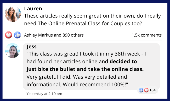 do I really need a prenatal class question