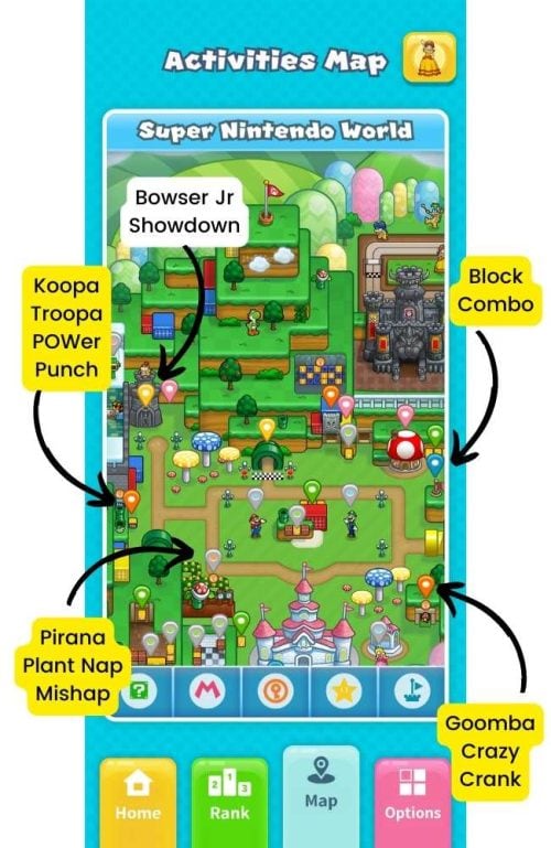 Super Nintendo Land: New Bowser Jr. Challenges Explained