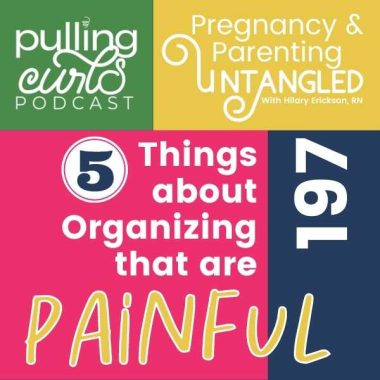things that are painful about organizing