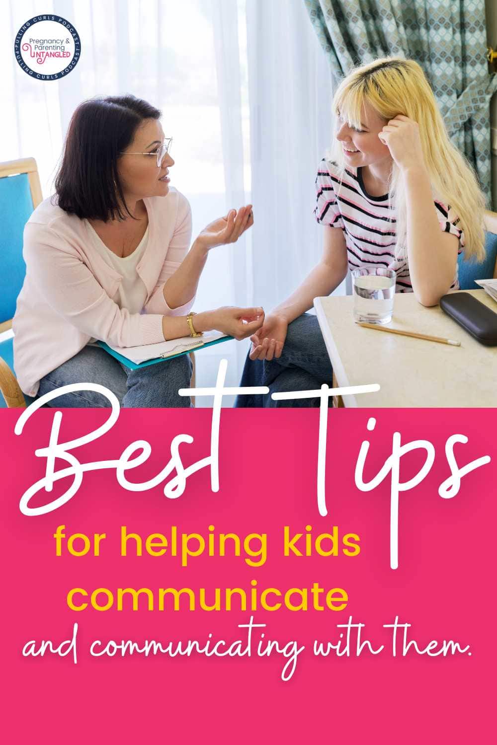 Communicating with kids can be both rewarding and challenging. As they navigate their way through life, children are constantly learning and evolving – and so should our interactions with them. Discover the secrets to effectively communicate with kids, helping them feel heard, understood, and empowered to express themselves in a healthy way. via @pullingcurls
