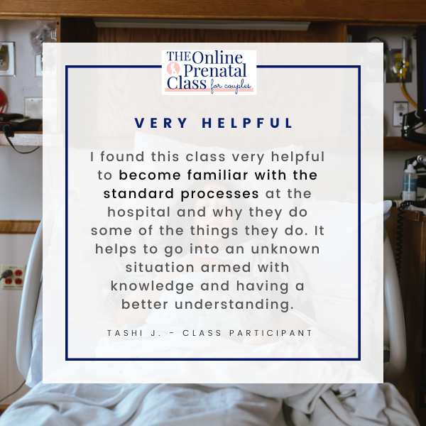 I found this class very helpful to become familiar with the standard processes at the hospital and why they do some of the things they do. It helps to go into an unknown situation armed with knowledge and having a better understanding.