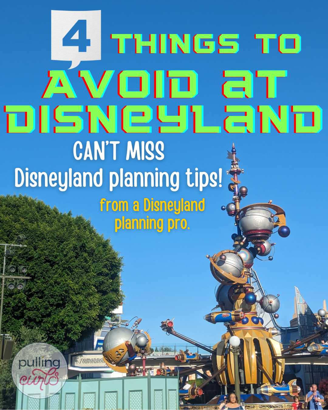 Planning a Disneyland trip? Avoid unnecessary stress and mishaps with our guide, "Steer Clear of These 4 Pitfalls for a Magical Disneyland Vacation!" We've identified common trip planning mistakes to help you maximize your Disney experience. Make memories, not mistakes! via @pullingcurls