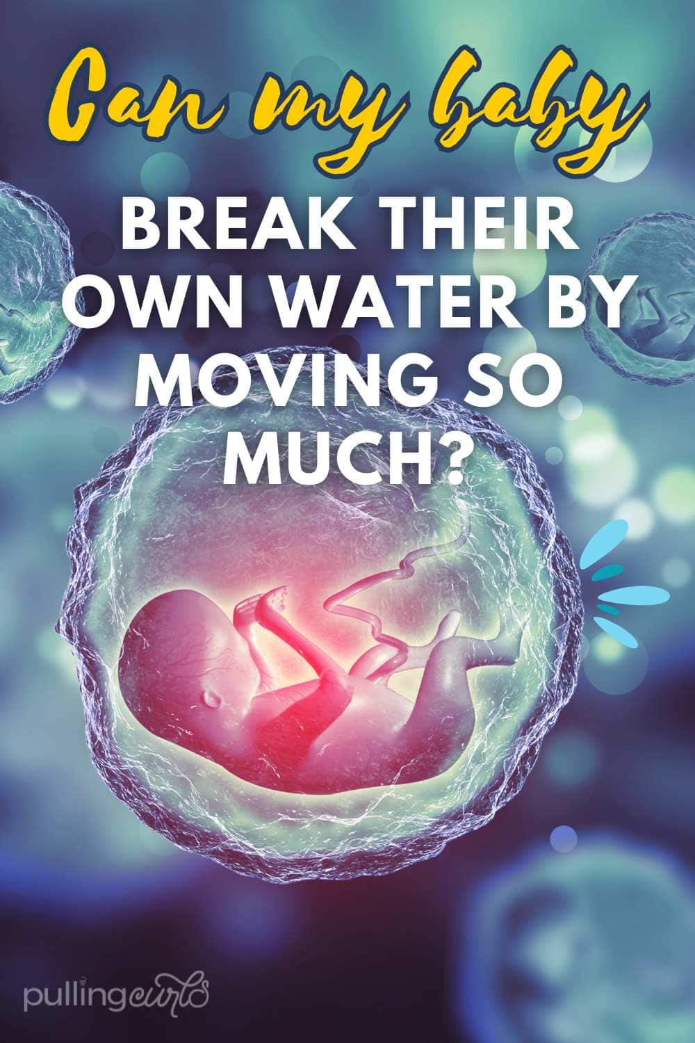 Feeling those tiny 👶 kicks? Worried you might spring a leak 🌊 any minute? You're not alone, mama! Welcome to the trimester where every flutter makes you think 💭 "Is this it? Is my water about to break💧?" Relax, we're in this together! 😊💕 via @pullingcurls