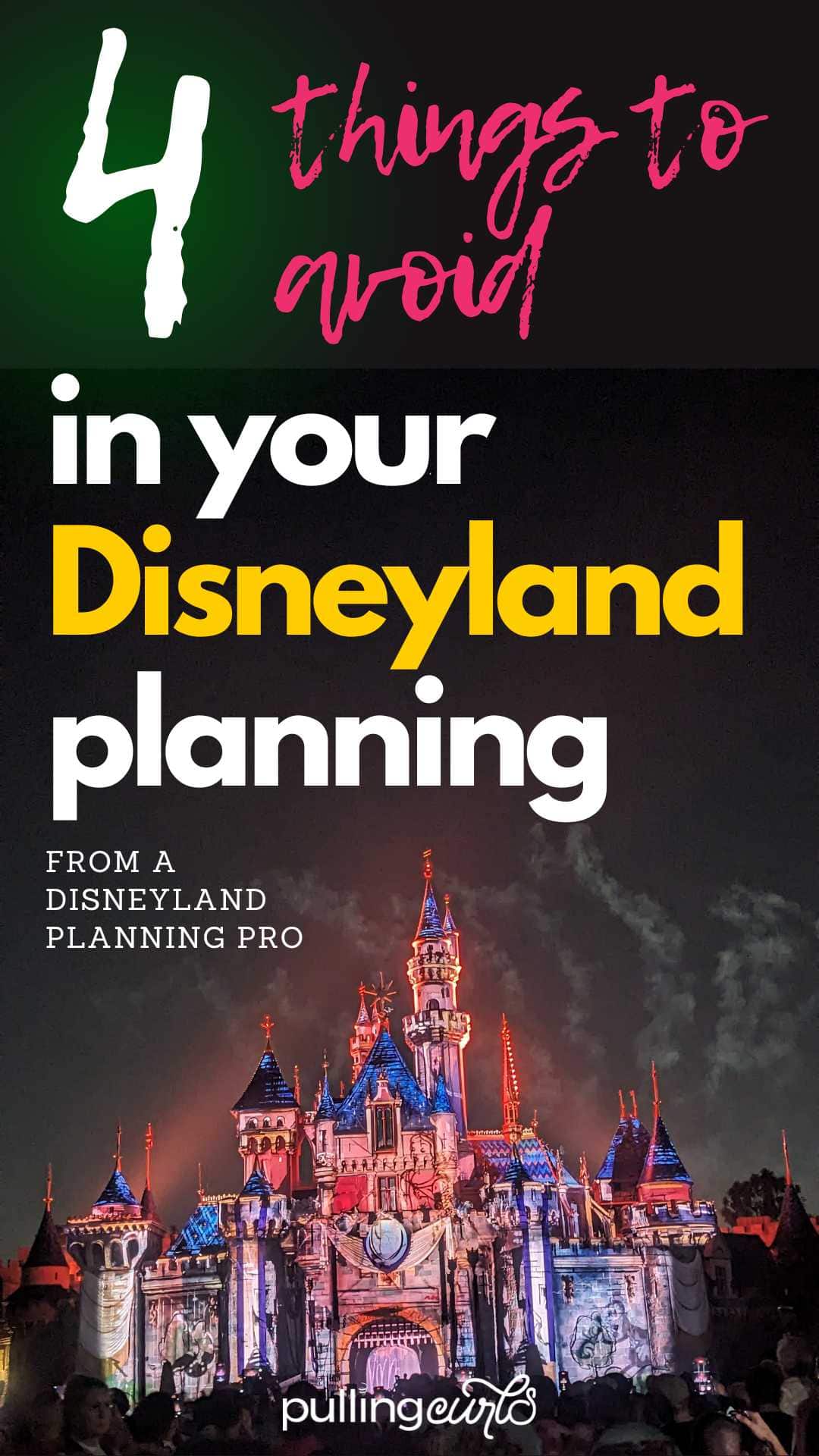 Planning a Disneyland trip? Avoid unnecessary stress and mishaps with our guide, "Steer Clear of These 4 Pitfalls for a Magical Disneyland Vacation!" We've identified common trip planning mistakes to help you maximize your Disney experience. Make memories, not mistakes! via @pullingcurls