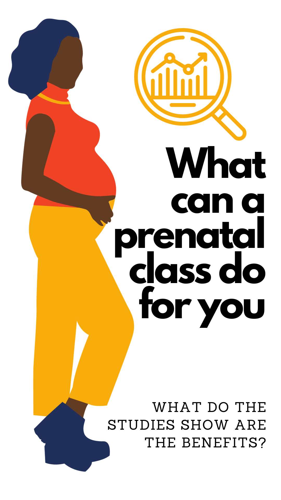 "Discover the benefits of attending a prenatal class! Studies show that taking a quality prenatal class can help reduce the risk of c-sections and failed inductions. Learn how to effectively communicate with your healthcare provider, set realistic expectations for labor, and utilize movement during childbirth. Find out how attending a prenatal class can lead to fewer epidurals, decreased pain in early labor, and less perineal trauma. Join an online prenatal class for couples today. via @pullingcurls