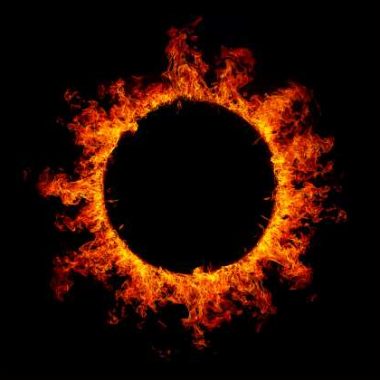 image of a ring of fire