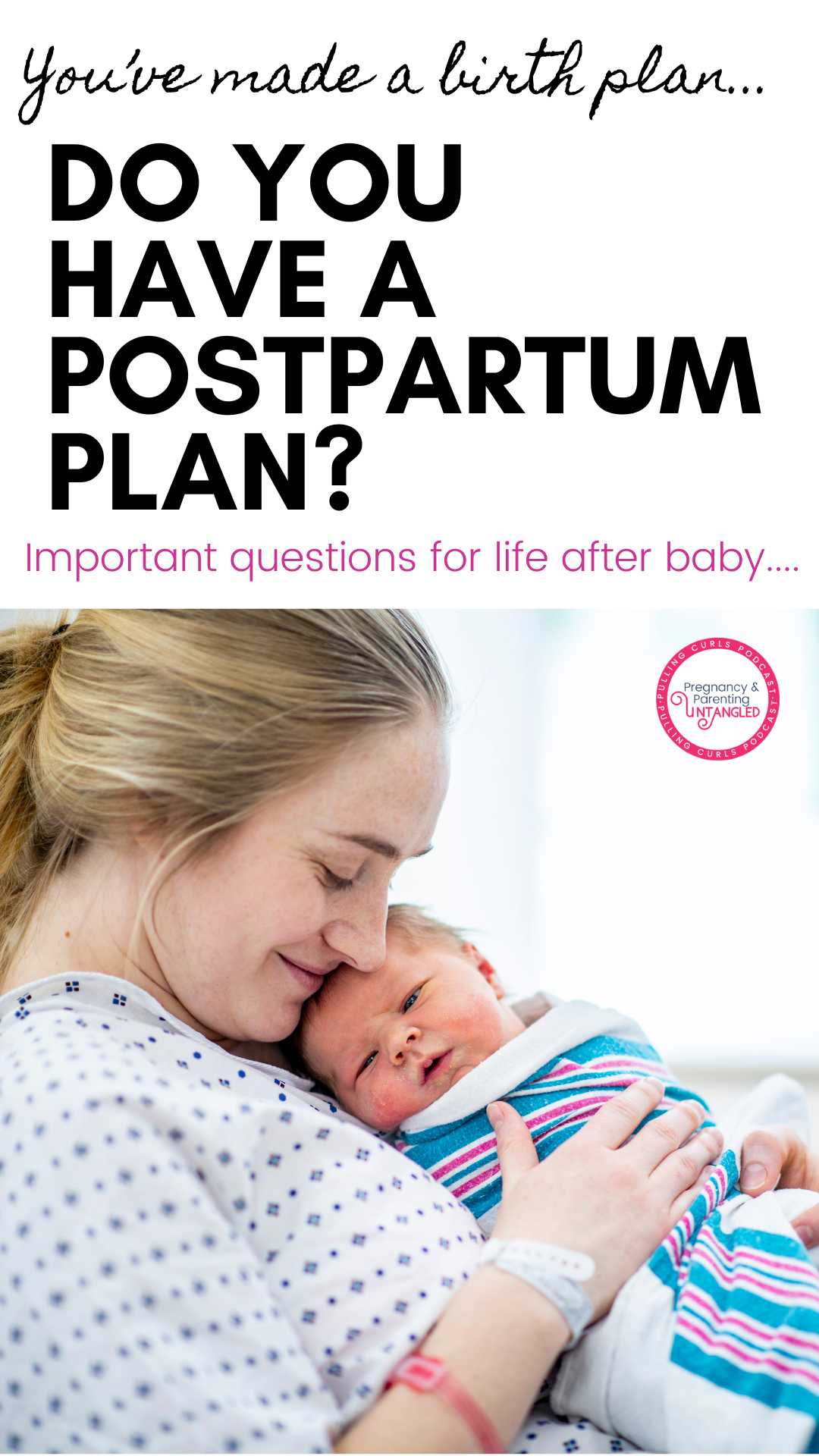 "Create Your Postpartum Plan: From sleep schedules to helpful resources, learn how to prepare for life after the baby's arrival. Get tips on identifying trouble signs, enlisting support, and getting the much-needed rest you deserve. Don't miss out on essential advice for a successful postpartum experience. #postpartumrecovery #newmom #parentingtips" via @pullingcurls