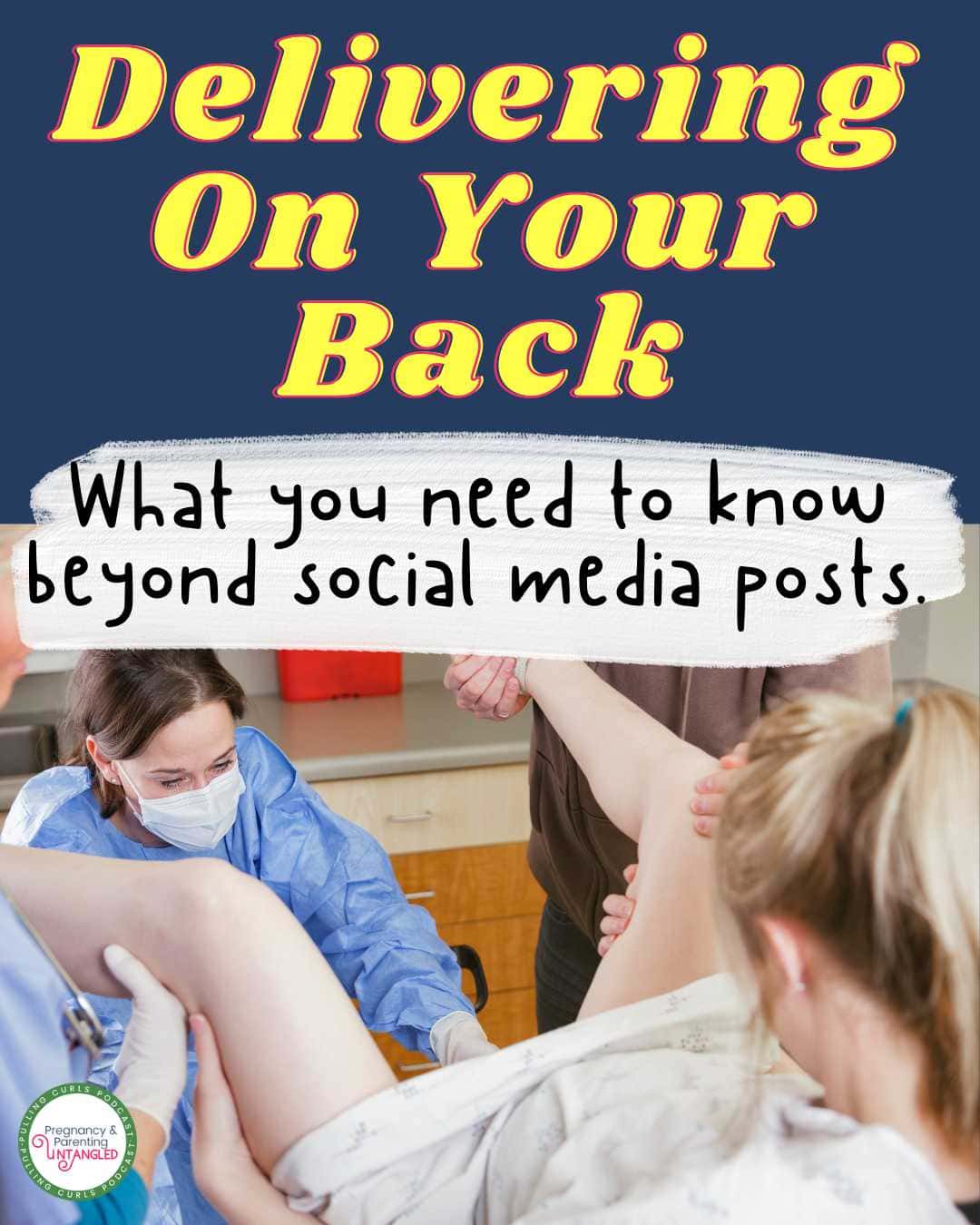 Discover the truth about delivering on your back! Uncover the pros and cons of different delivery positions. Learn why talking to your provider about delivery positions is crucial. Find out why pushing in the most comfortable position is essential. Get insights on physical therapists' views on delivery positions vs. healthcare providers. Learn the importance of considering emergency situations during childbirth. Listen to real experiences and valuable advice to make an informed decision about delivering positions. via @pullingcurls